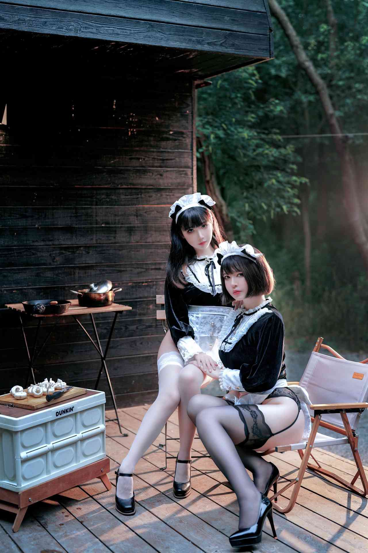 NO.135面饼仙儿女仆姐妹(&半半子BANBANKO)美图【74P】-可宝主